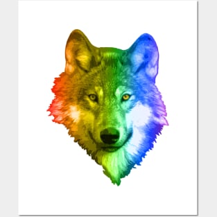 Wolf Pride - LGBTQIA+ Posters and Art